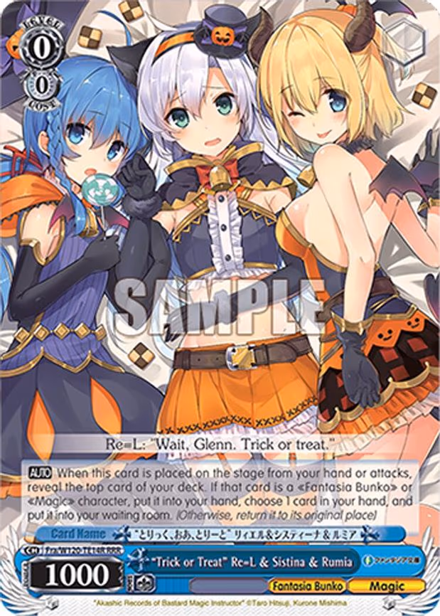 "Trick or Treat" Re=L & Sistina & Rumia