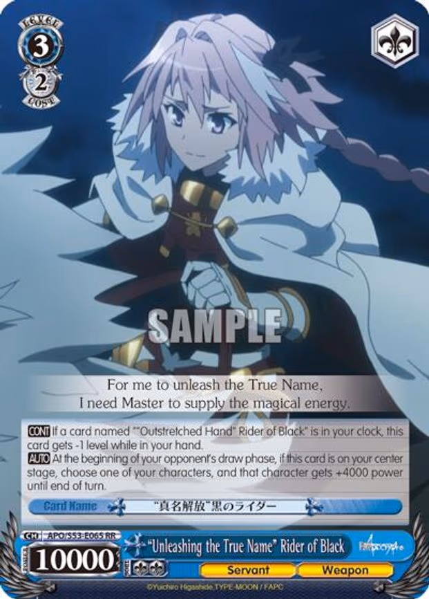 "Unleashing the True Name" Rider of Black