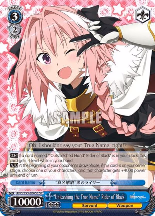 "Unleashing the True Name" Rider of Black
