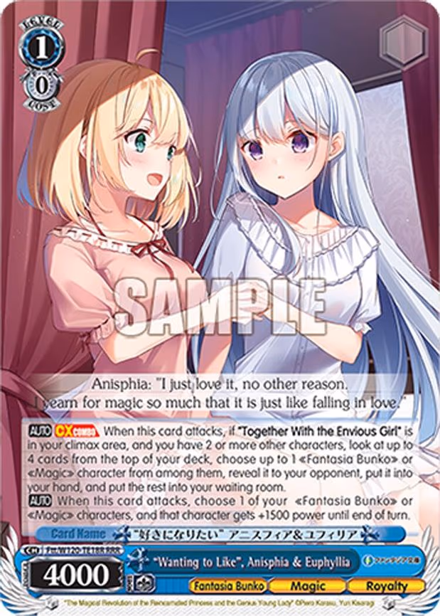 "Wanting to Like", Anisphia & Euphyllia