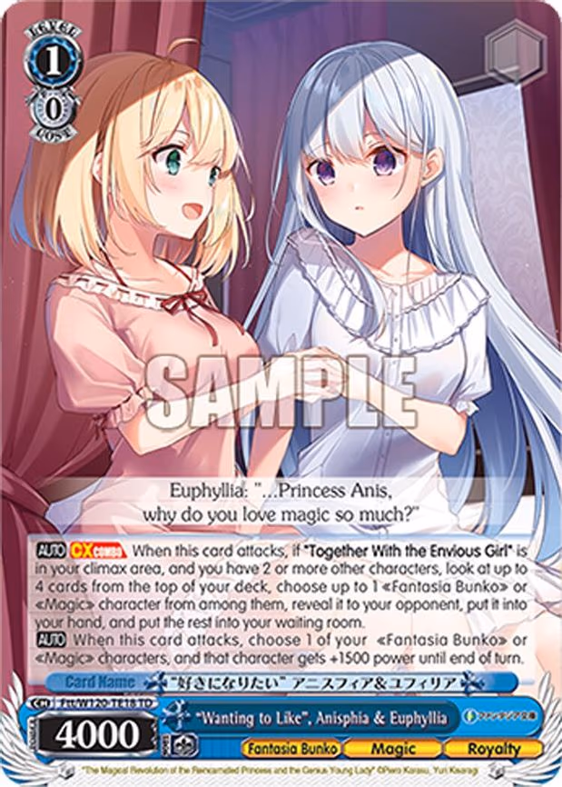 "Wanting to Like", Anisphia & Euphyllia