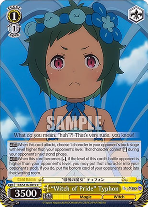 "Witch of Pride" Typhon - Common (RZ/S116-E019)