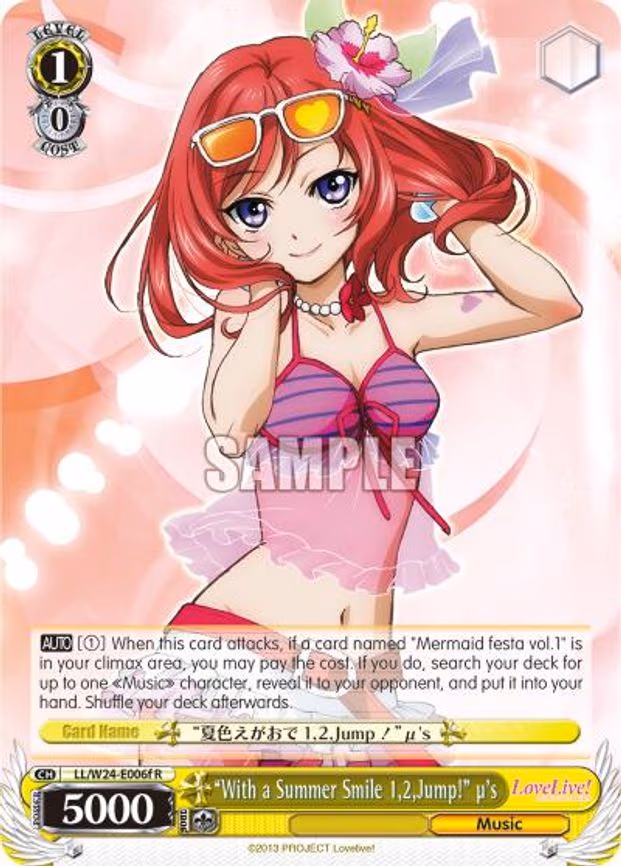 "With a Summer Smile 1,2,Jump!" u's
