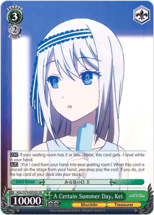 A Certain Summer Day, Kei