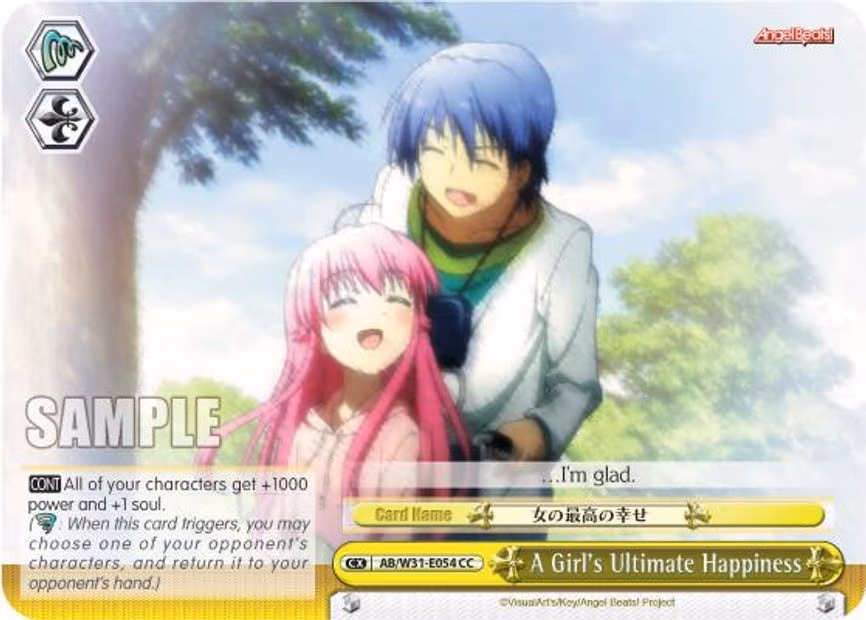 A Girl's Ultimate Happiness