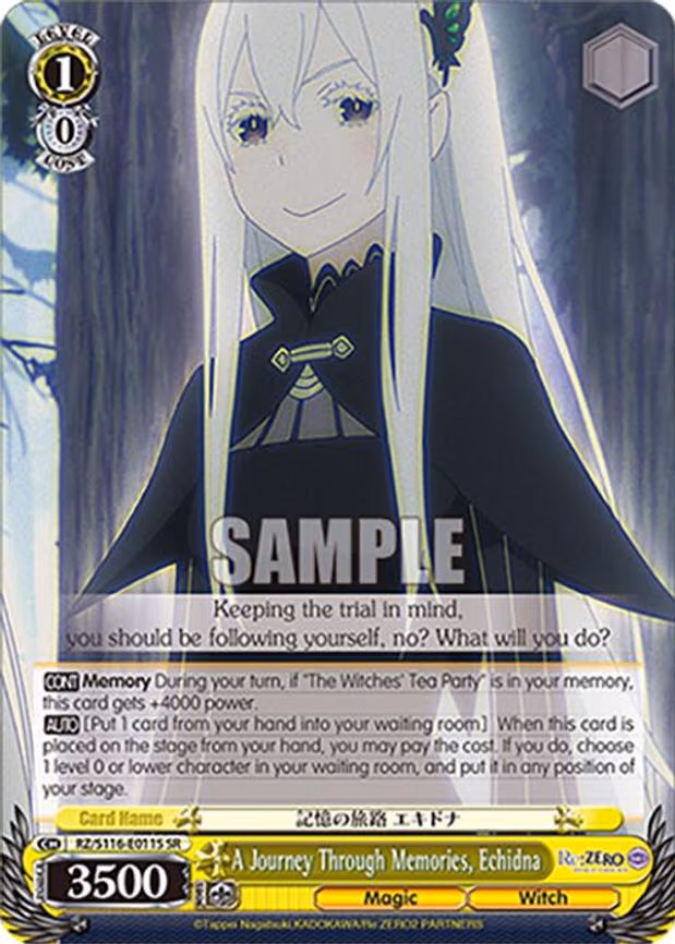 A Journey Through Memories, Echidna - Super Rare (RZ/S116-E011S)