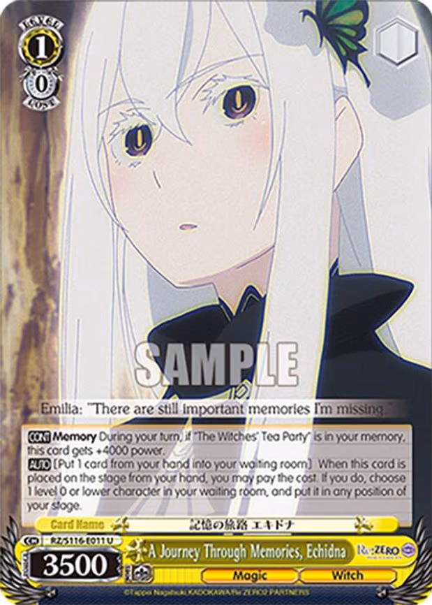 A Journey Through Memories, Echidna - Uncommon (RZ/S116-E011)