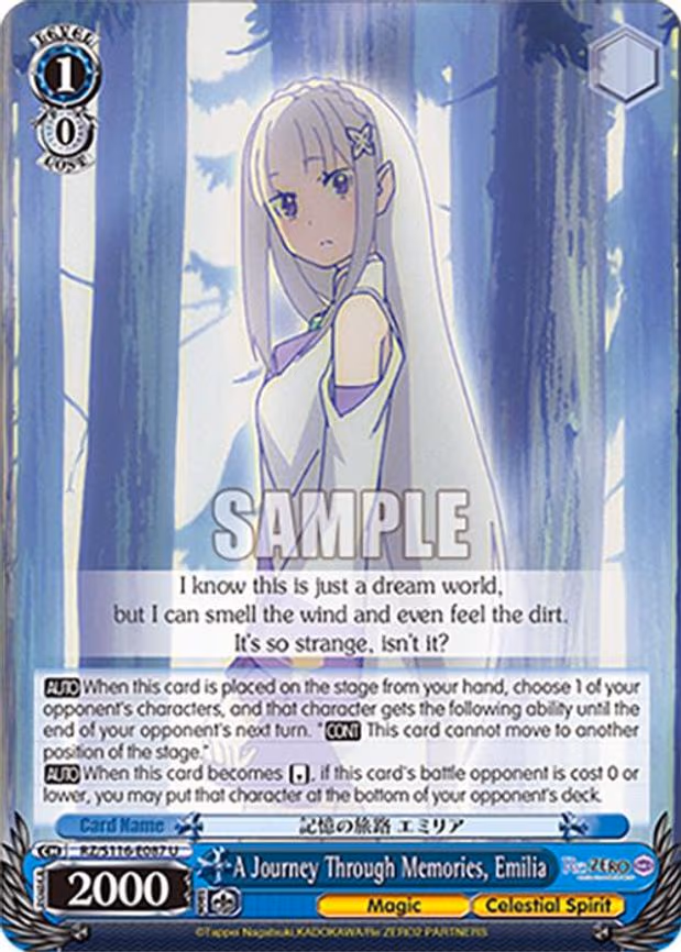 A Journey Through Memories, Emilia - Uncommon (RZ/S116-E087)