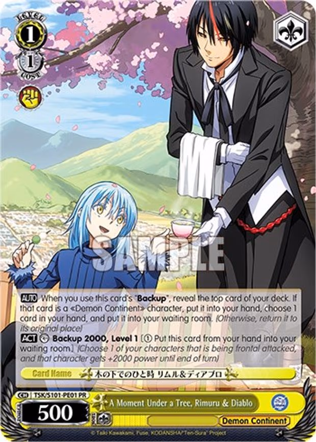 A Moment Under a Tree, Rimuru & Diablo