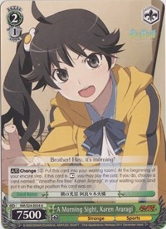 A Morning Sight, Karen Araragi