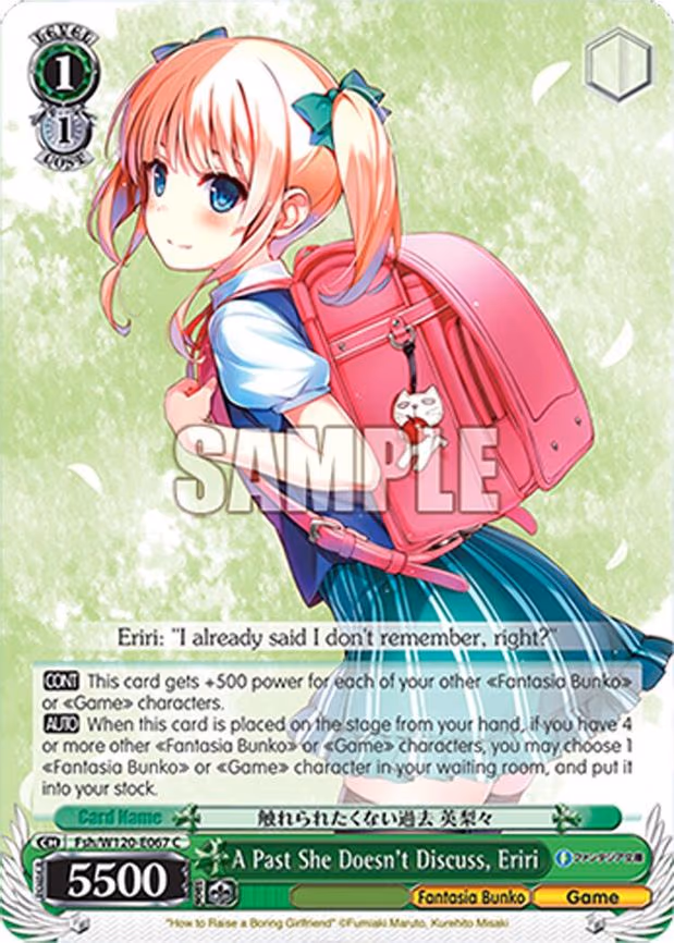 A Past She Doesn't Discuss, Eriri