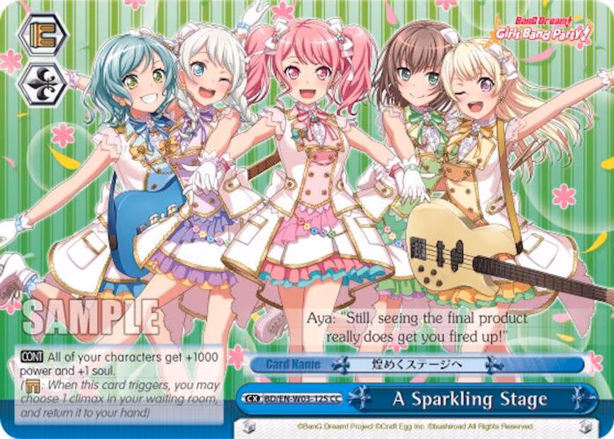 A Sparkling Stage