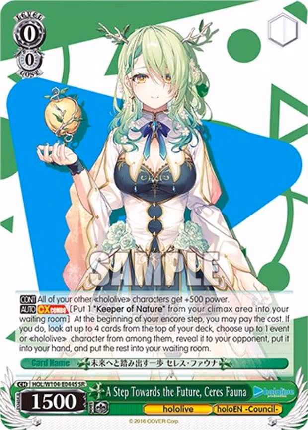 A Step Towards the Future, Ceres Fauna