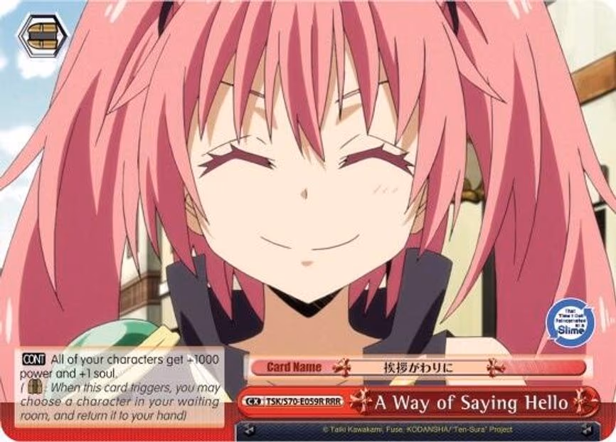 A Way of Saying Hello