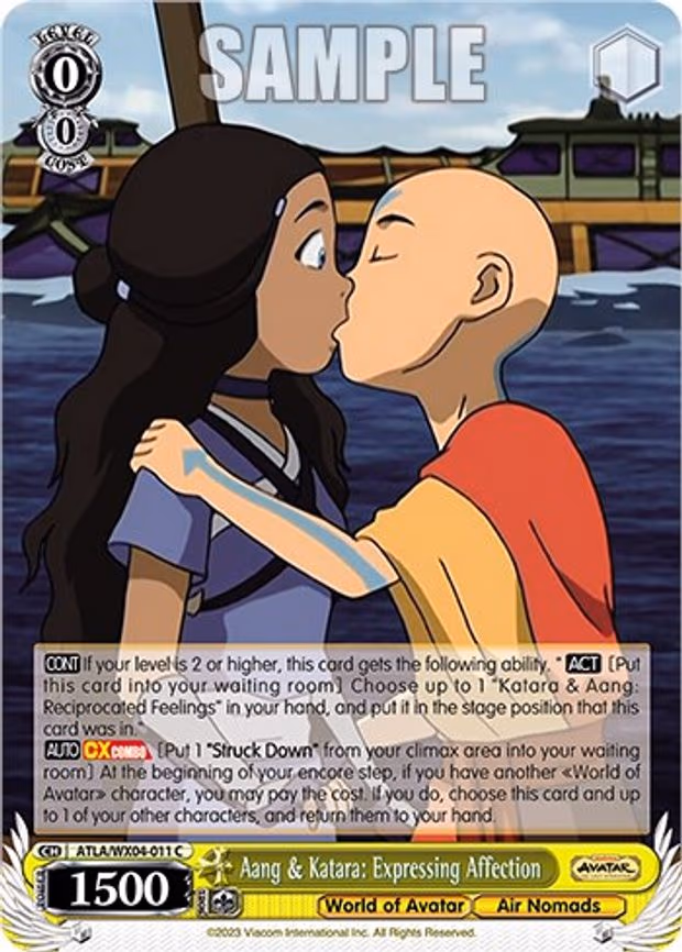 Aang & Katara: Expressing Affection