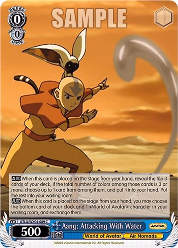 Aang: Attacking With Water
