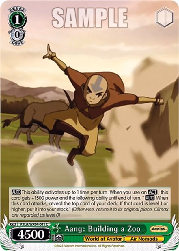 Aang: Building a Zoo