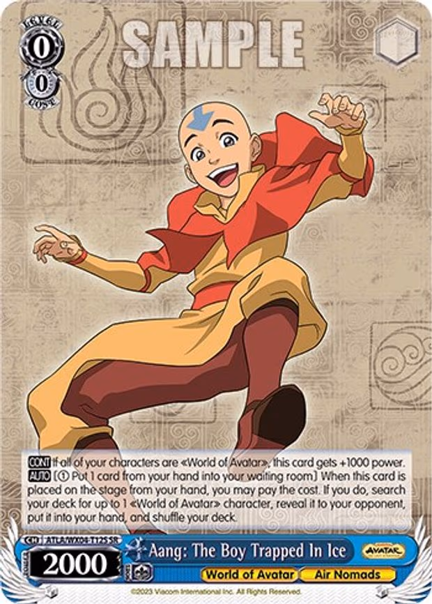 Aang: The Boy Trapped In Ice