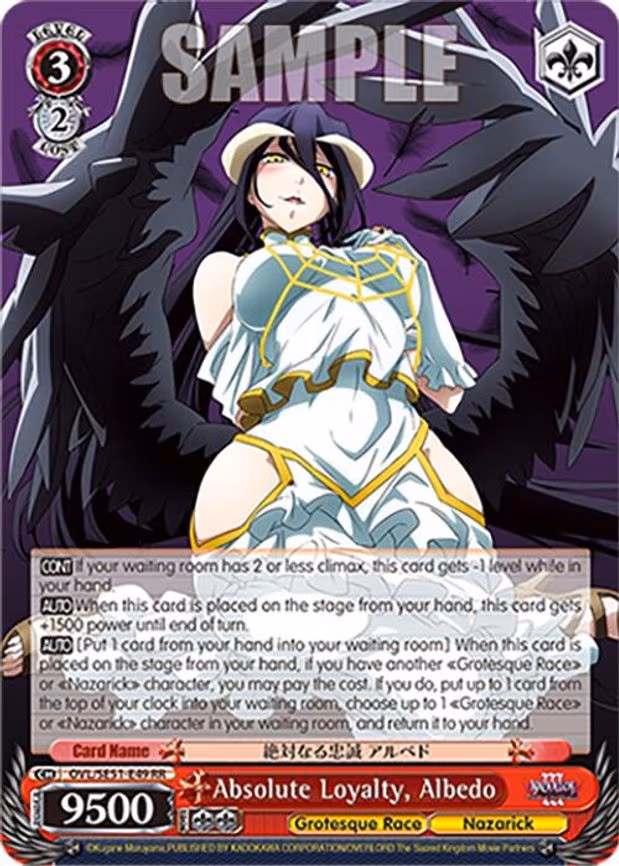 Absolute Loyalty, Albedo