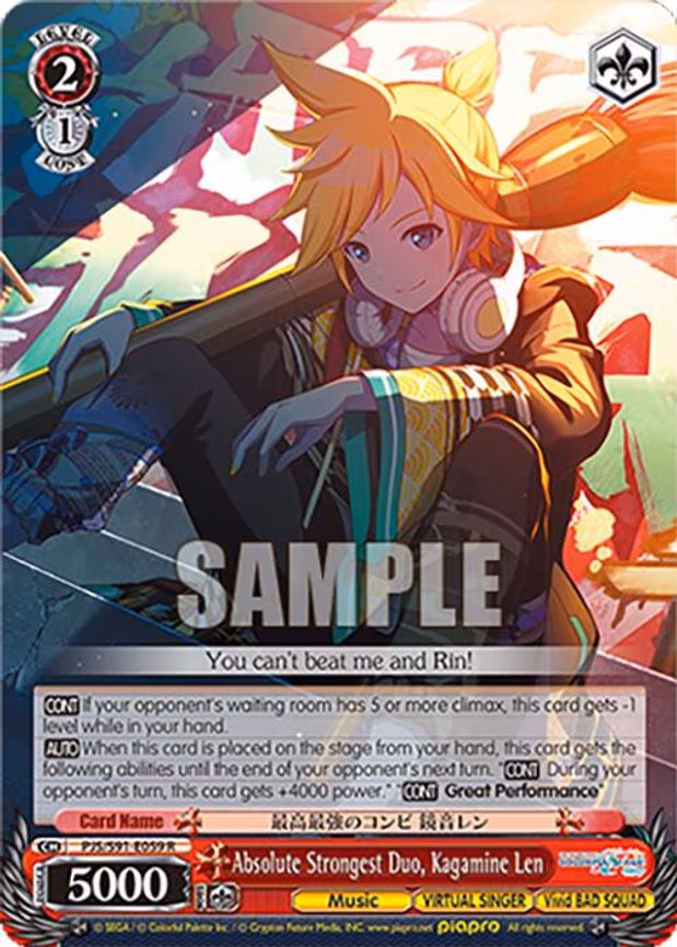 Absolute Strongest Duo, Kagamine Len