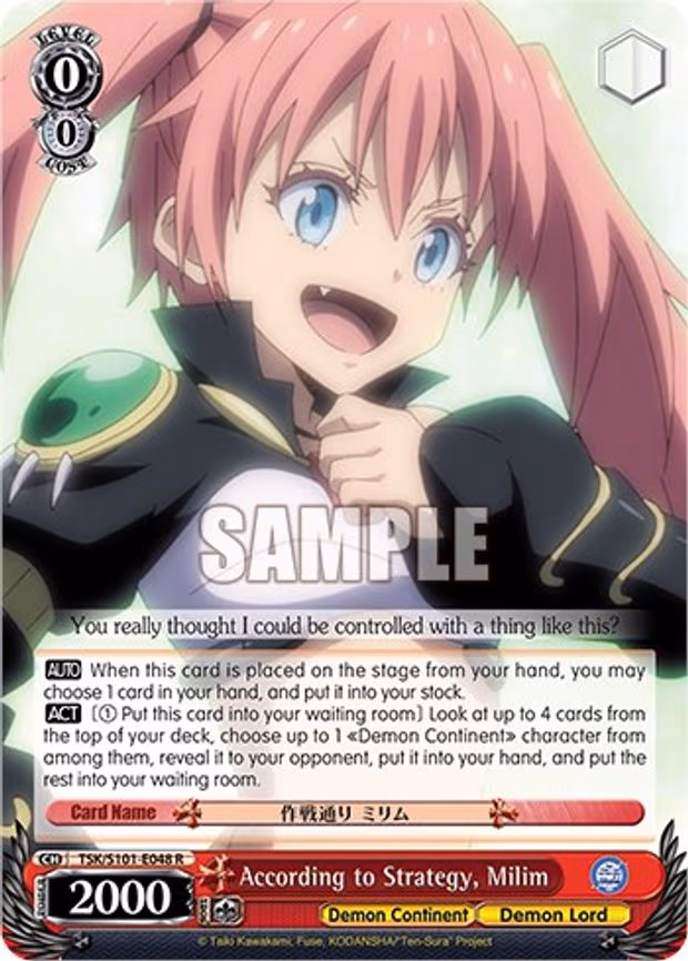 According to Strategy, Milim