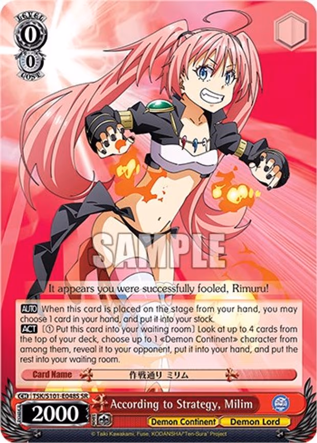According to Strategy, Milim
