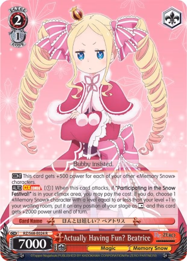 Actually Having Fun? Beatrice