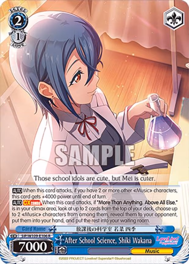 After School Science, Shiki Wakana