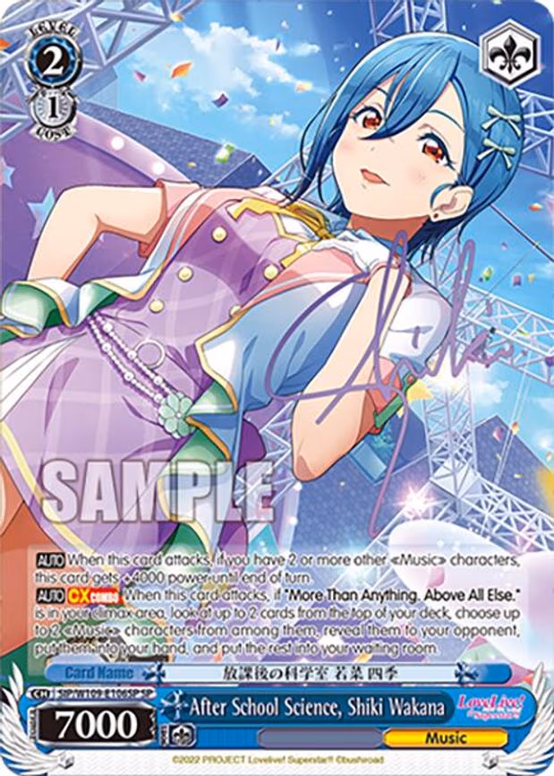 After School Science, Shiki Wakana