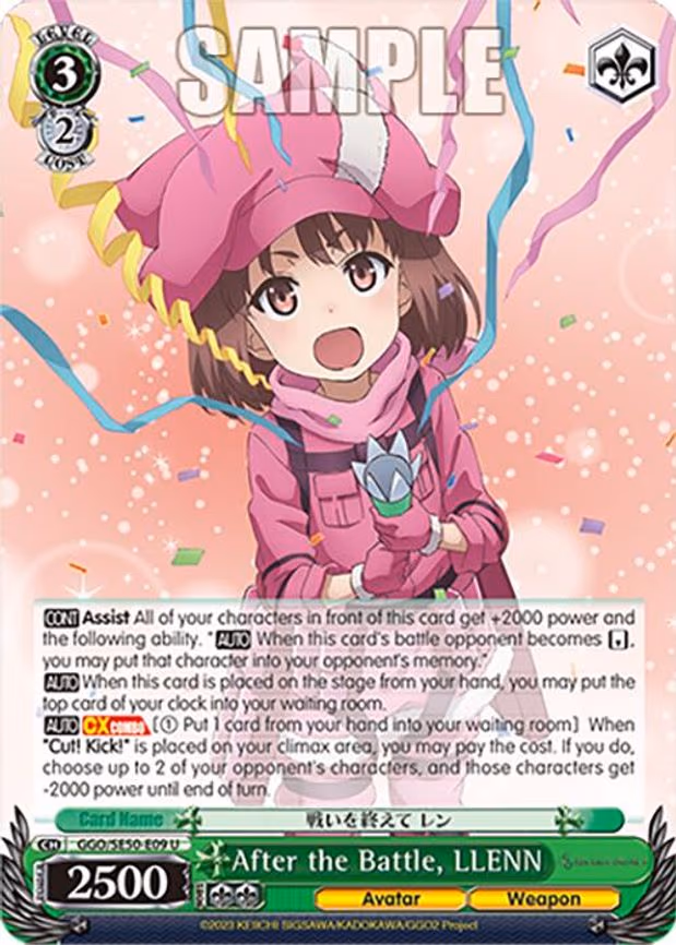 After the Battle, LLENN