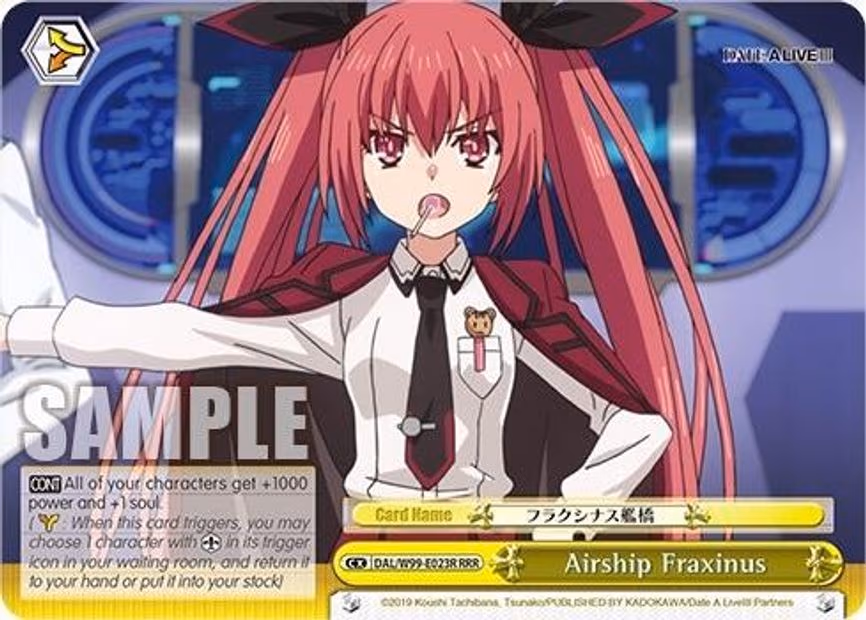 Airship Fraxinus - Triple Rare (DAL/W99-E023R RRR)