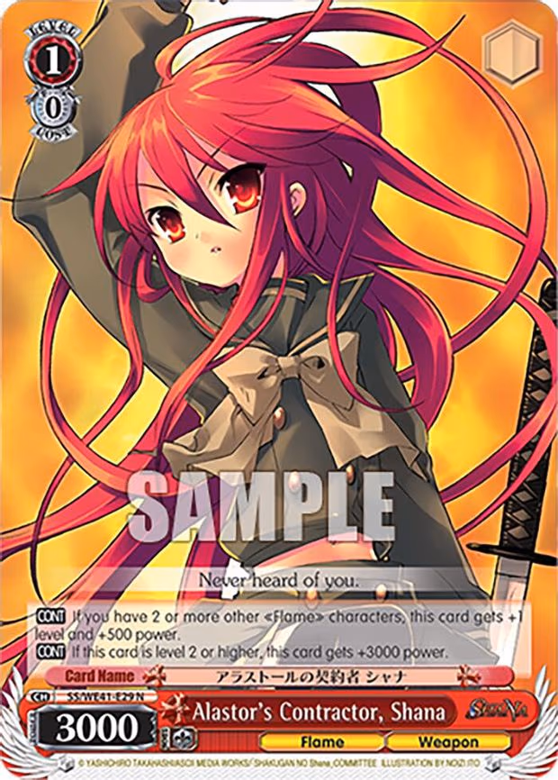 Alastor's Contractor, Shana