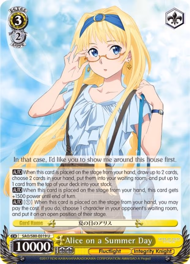 Alice on a Summer Day