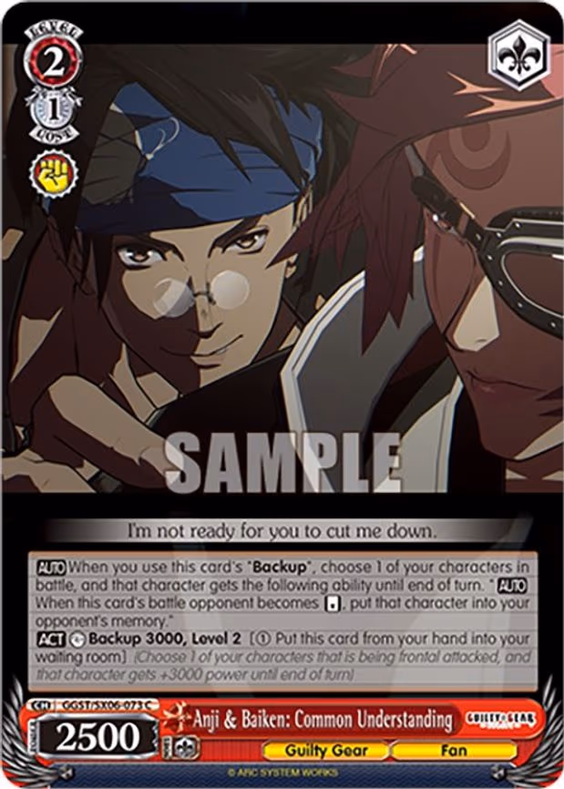 Anji & Baiken: Common Understanding