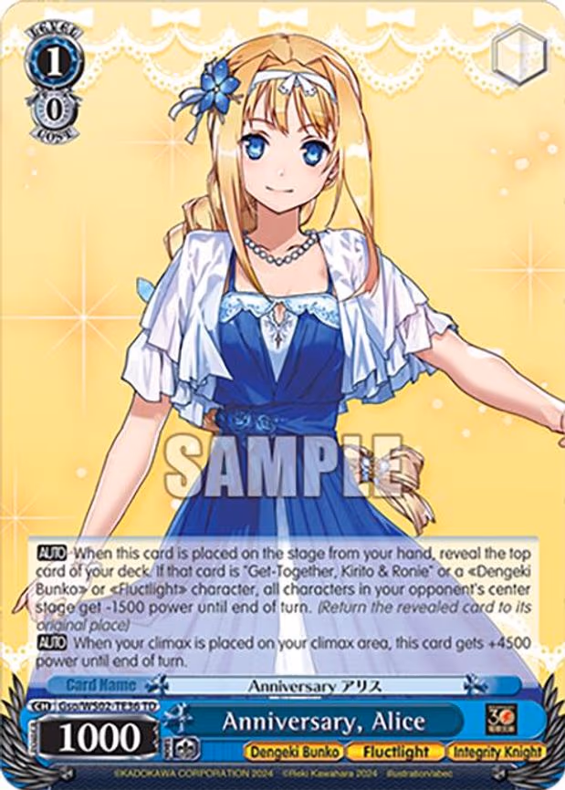 Anniversary, Alice