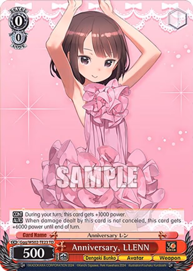Anniversary, LLENN