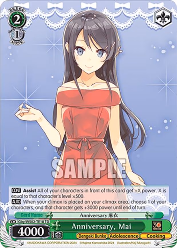 Anniversary, Mai