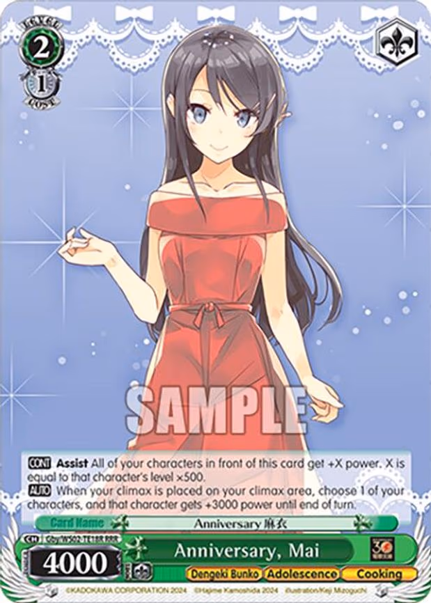 Anniversary, Mai