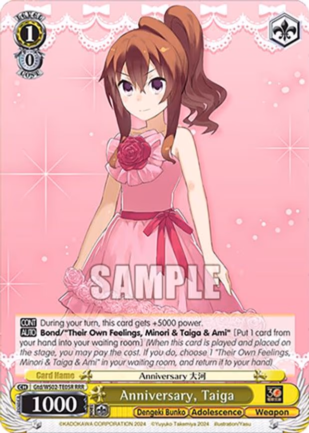 Anniversary, Taiga