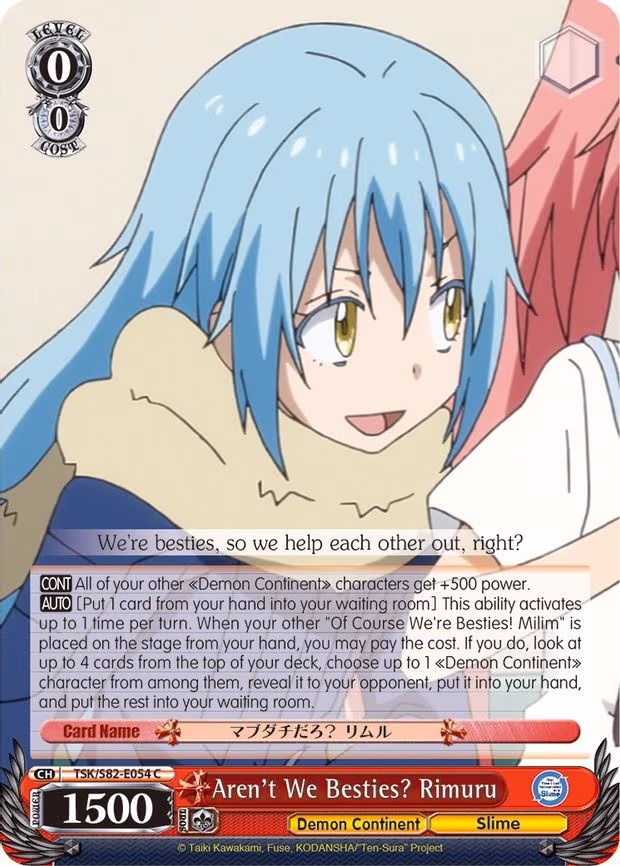 Aren't We Besties? Rimuru