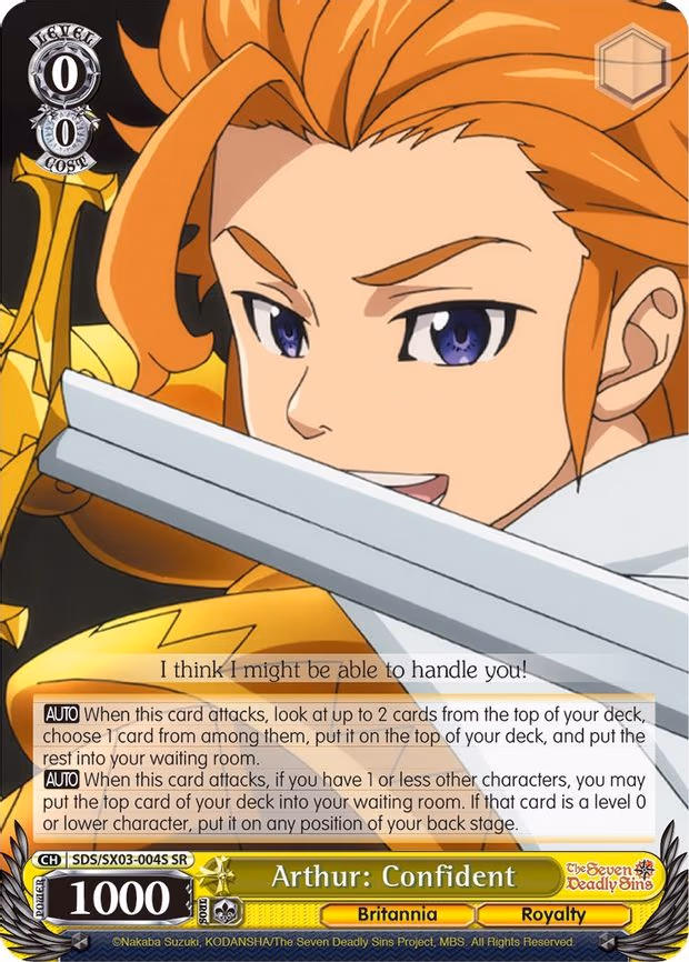 Arthur: Confident