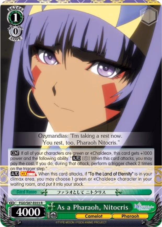As a Pharaoh, Nitocris