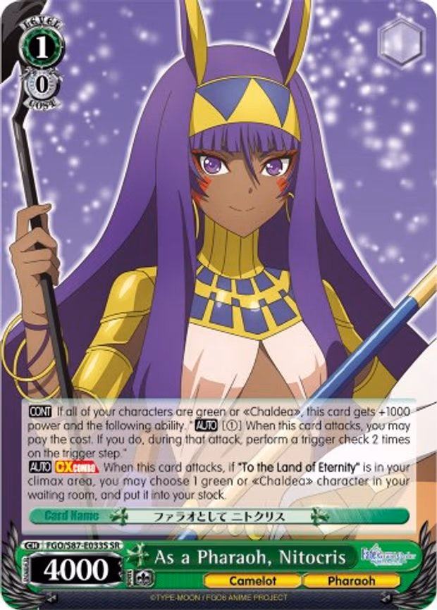 As a Pharaoh, Nitocris