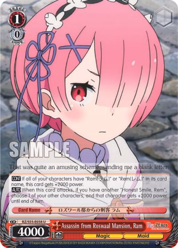 Assassin from Roswaal Mansion, Ram