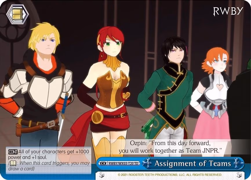 Assignment of Teams