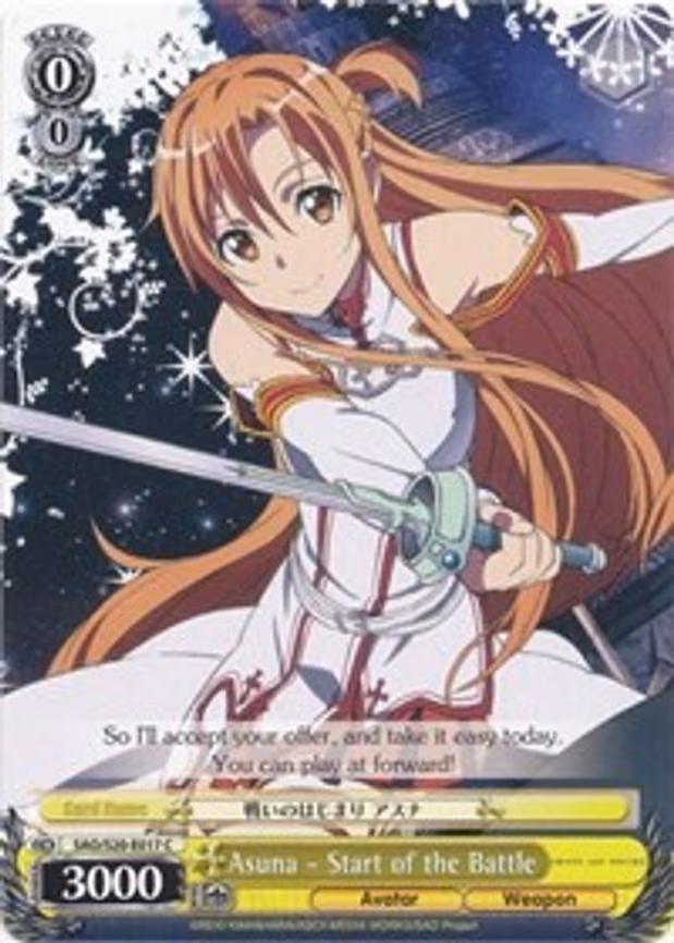 Asuna - Start of the Battle
