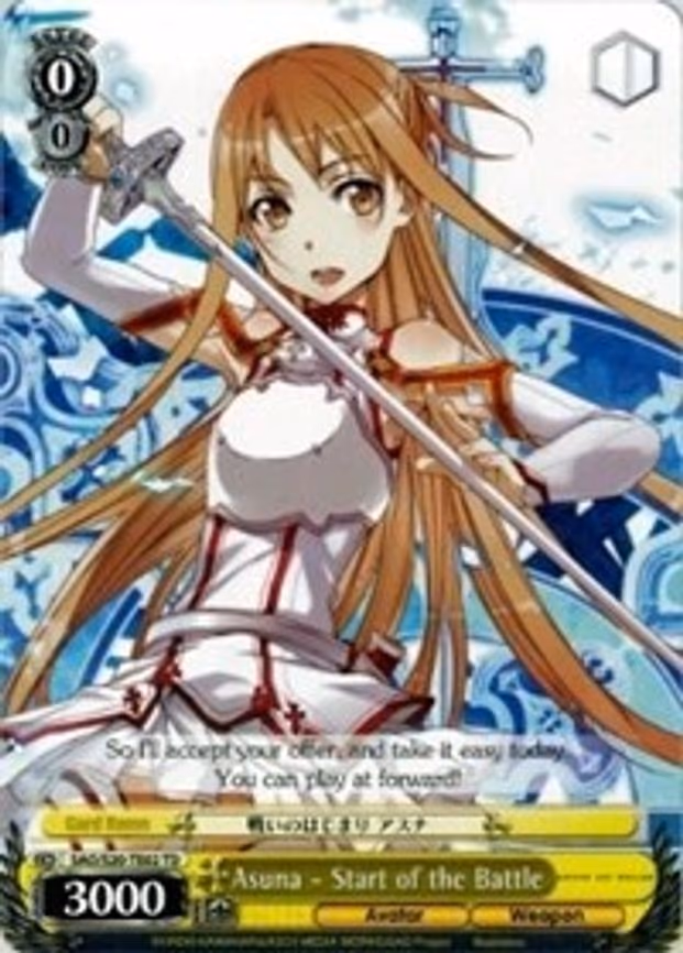 Asuna - Start of the Battle