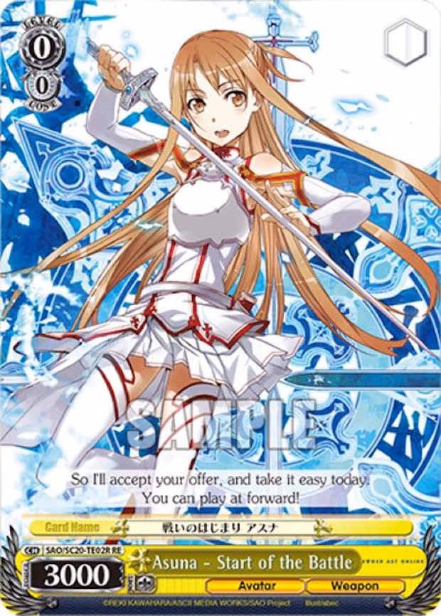 Asuna - Start of the Battle