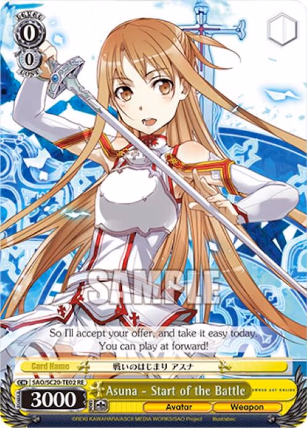 Asuna - Start of the Battle
