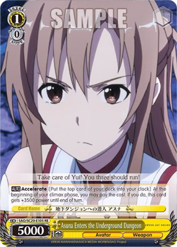 Asuna Enters the Underground Dungeon